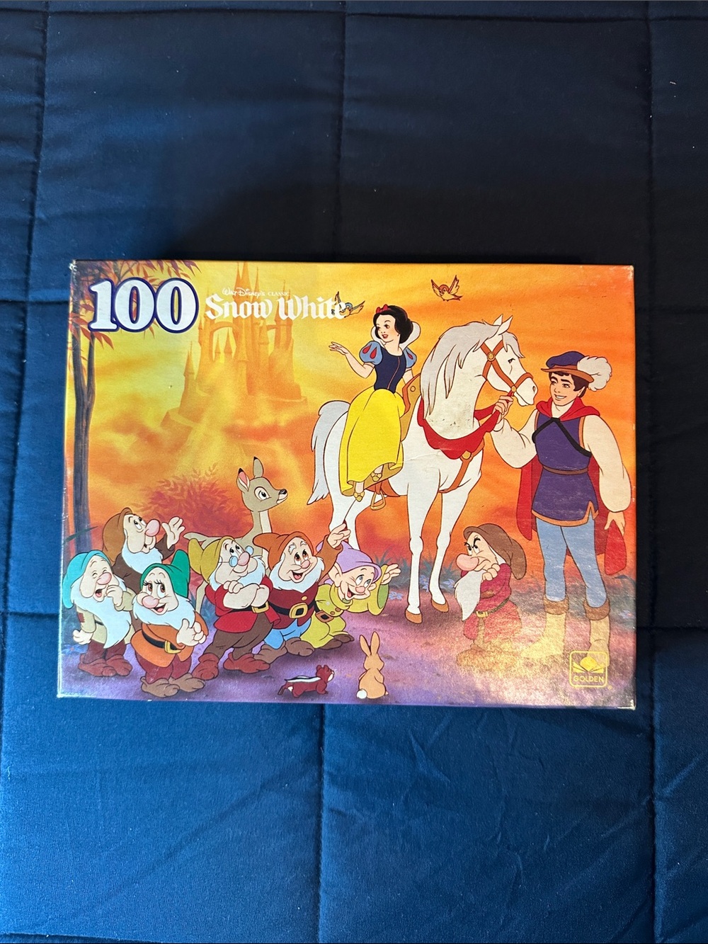 Vintage 1993 - Sealed - Disney Snow White 100-Piece Puzzle